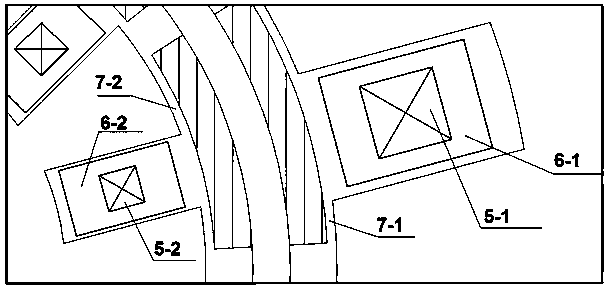 Dual-stator structure type high temperature superconducting permanent magnet wind driven generator