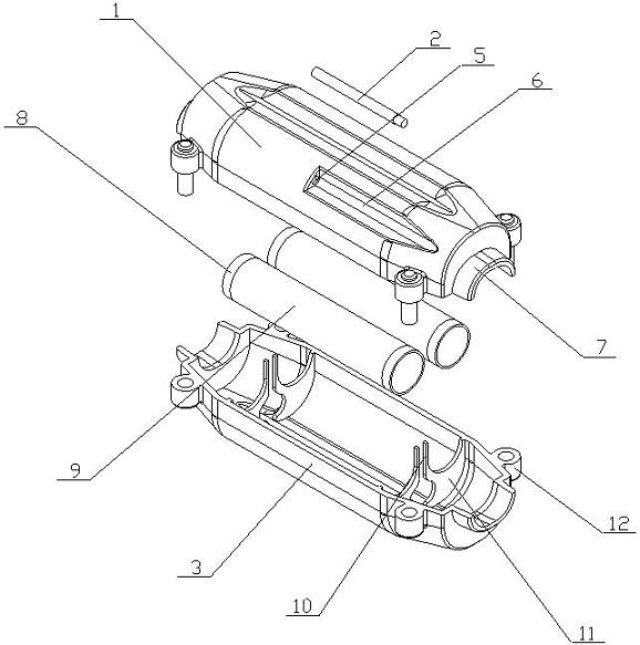 Cable intermediate connector