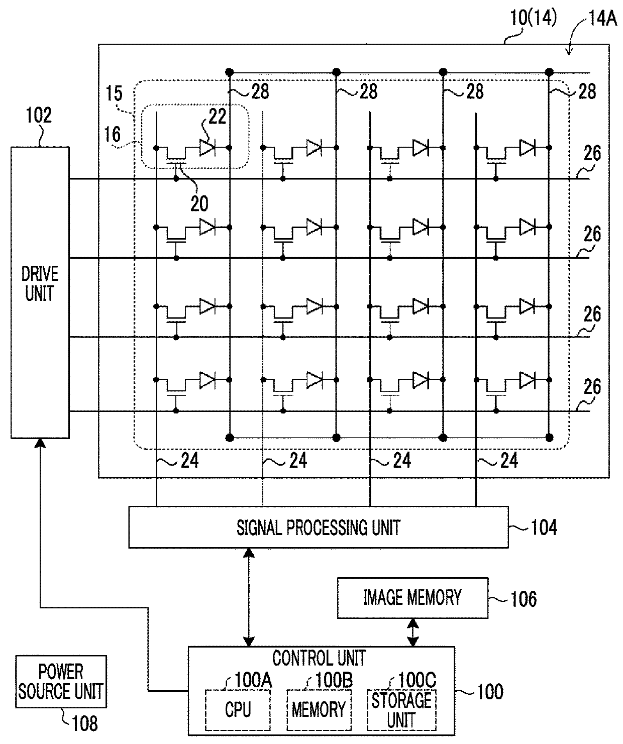 Radiation detector and radiographic imaging apparatus