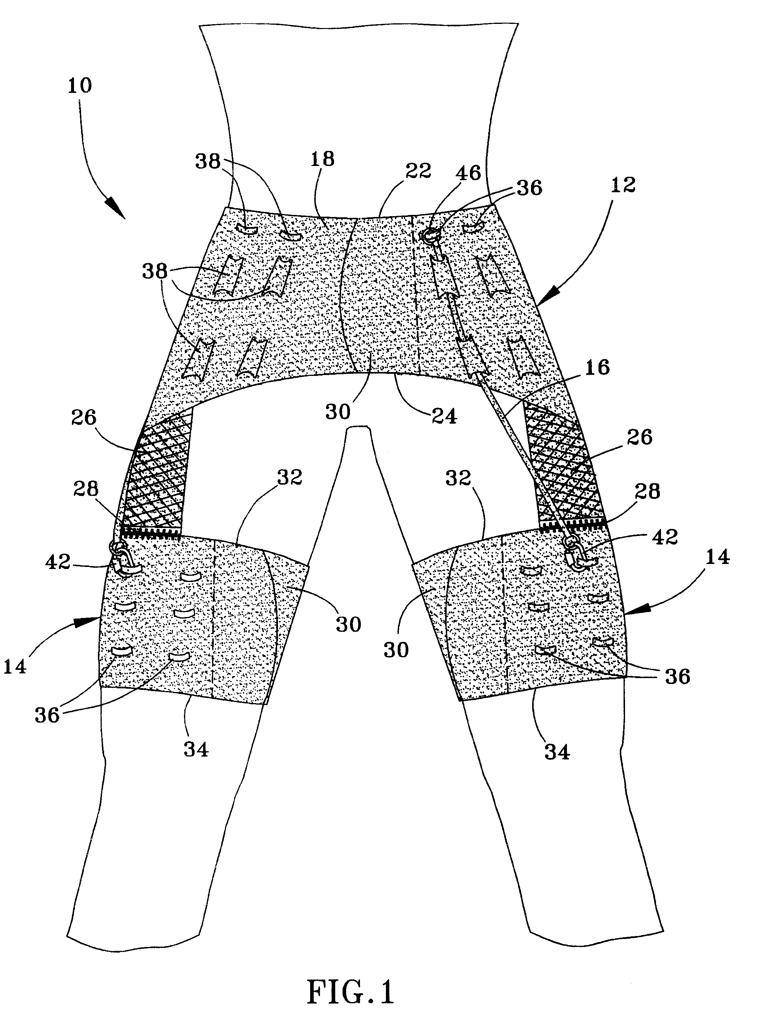 Dynamic hip stabilizer