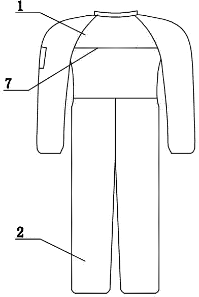 Antistatic clothes