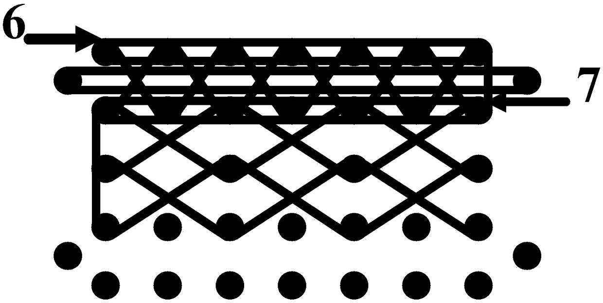 Heterogeneous multilayer heat prevention-heat insulation composite material prefabricating body structure and molding process thereof