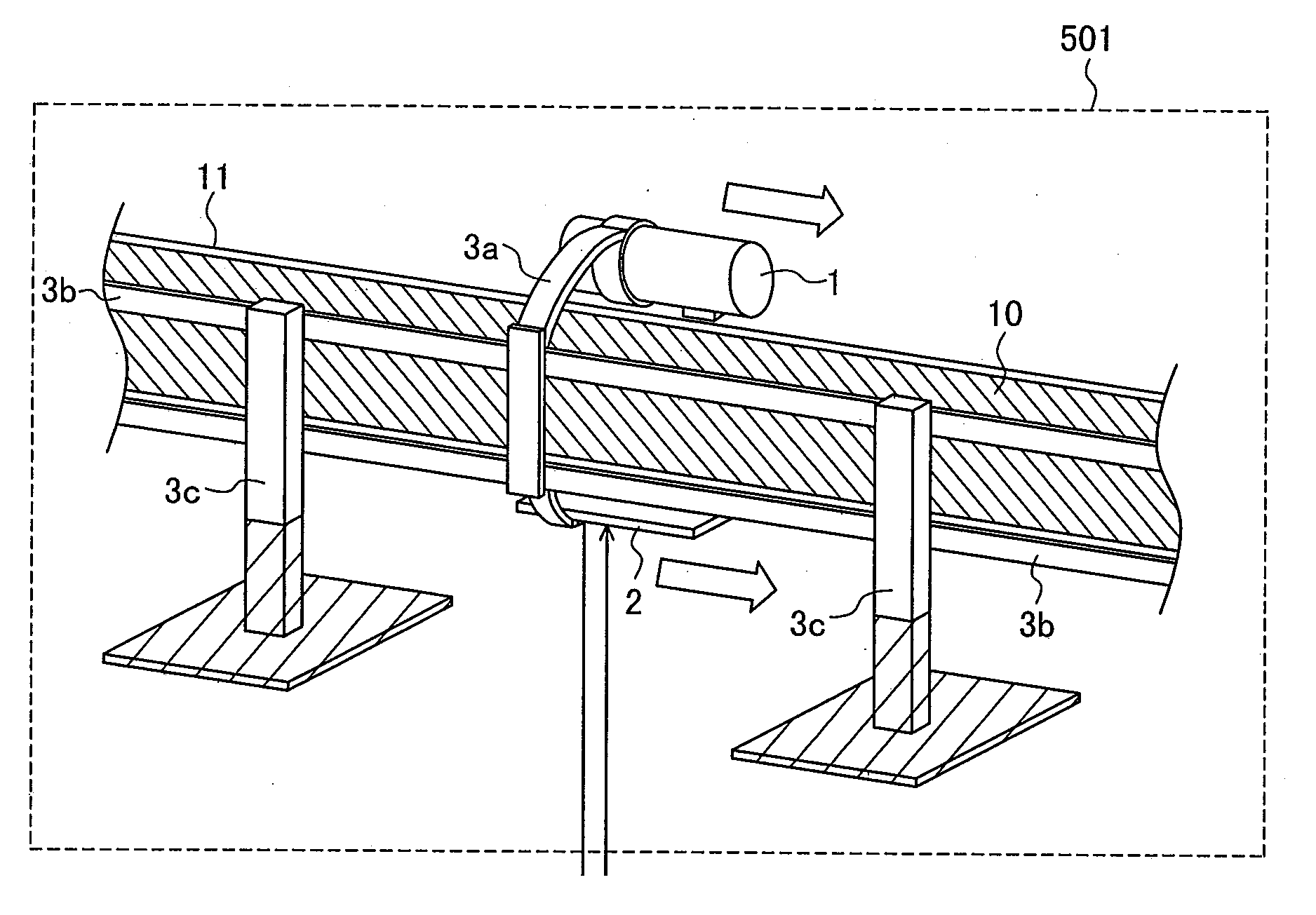 Method for inspecting pipes, and radiographic non-destructive inspection apparatus