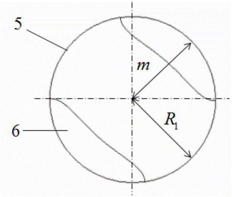 Spiral-arc gear mechanism for parallel-shaft external-engaged transmission