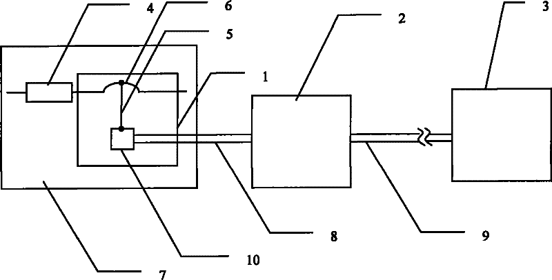 Online detection device of surge protector