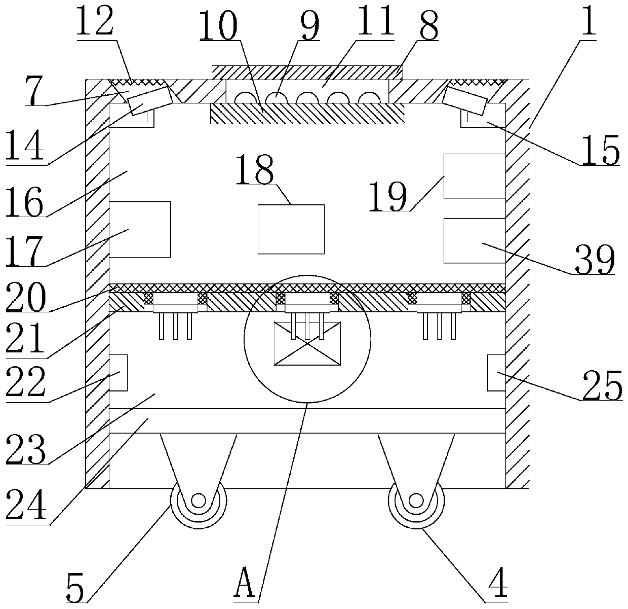 Monitoring device for smart home and using method thereof