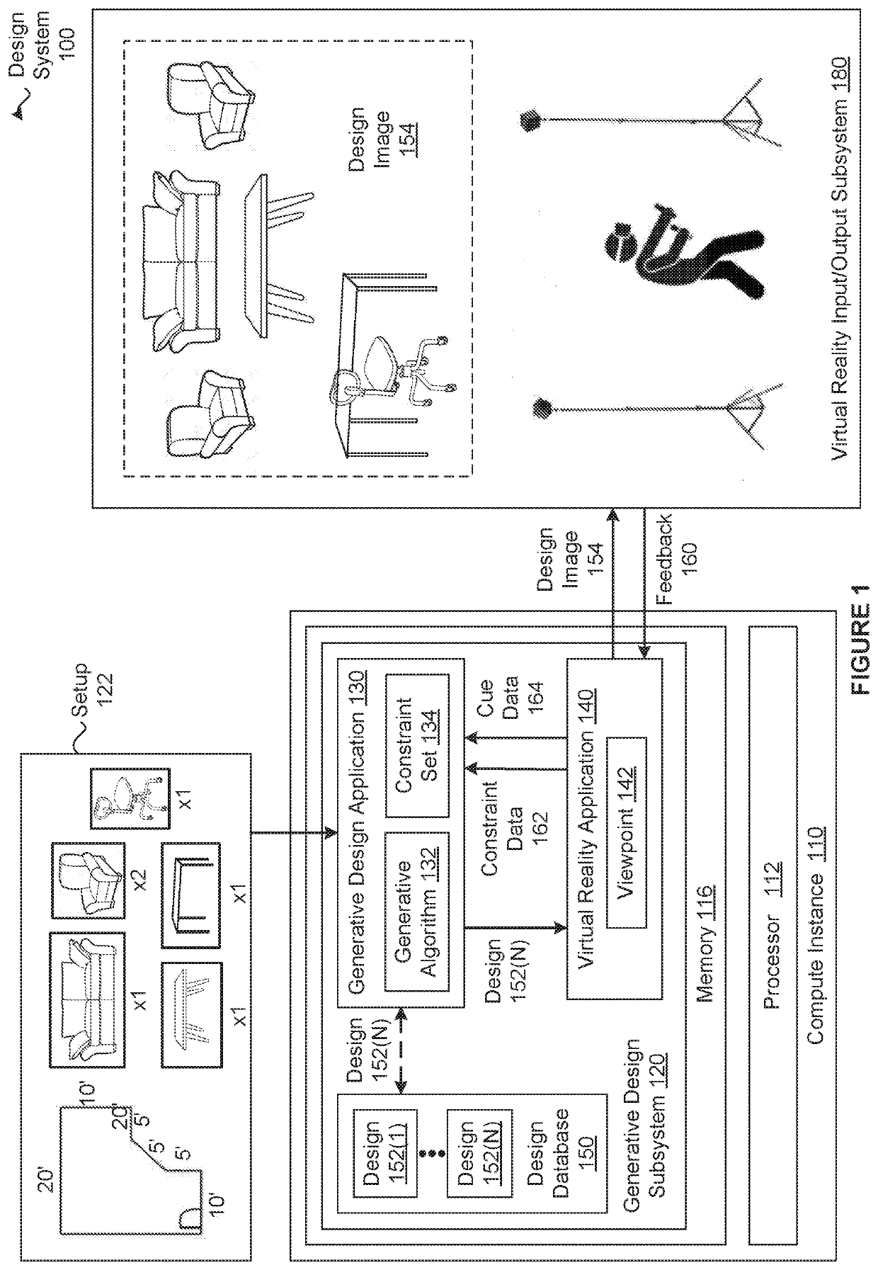 Computer-aided techniques for iteratively generating designs