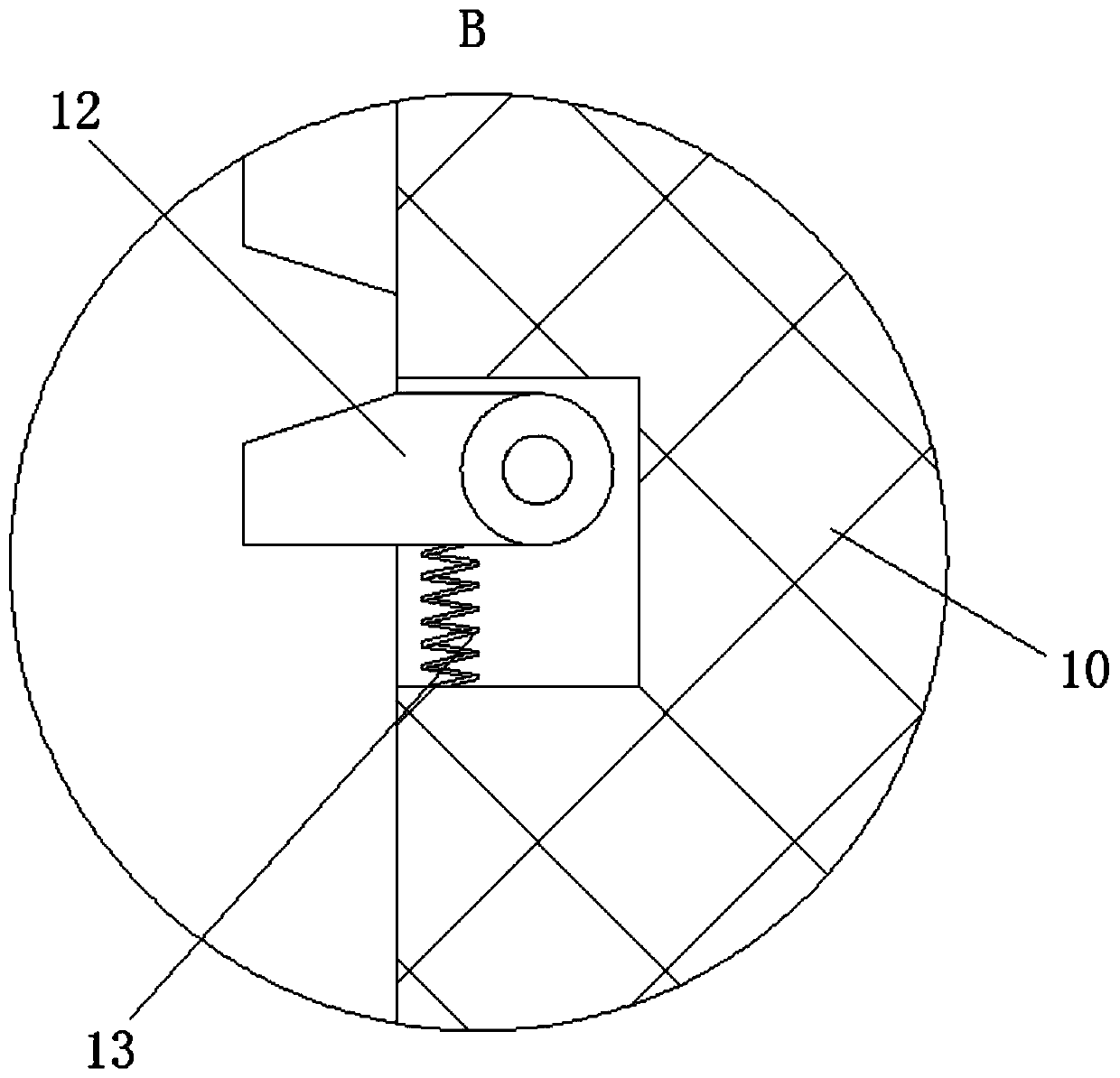 Jewelry anti-theft display device based on non-Newtonian body principle