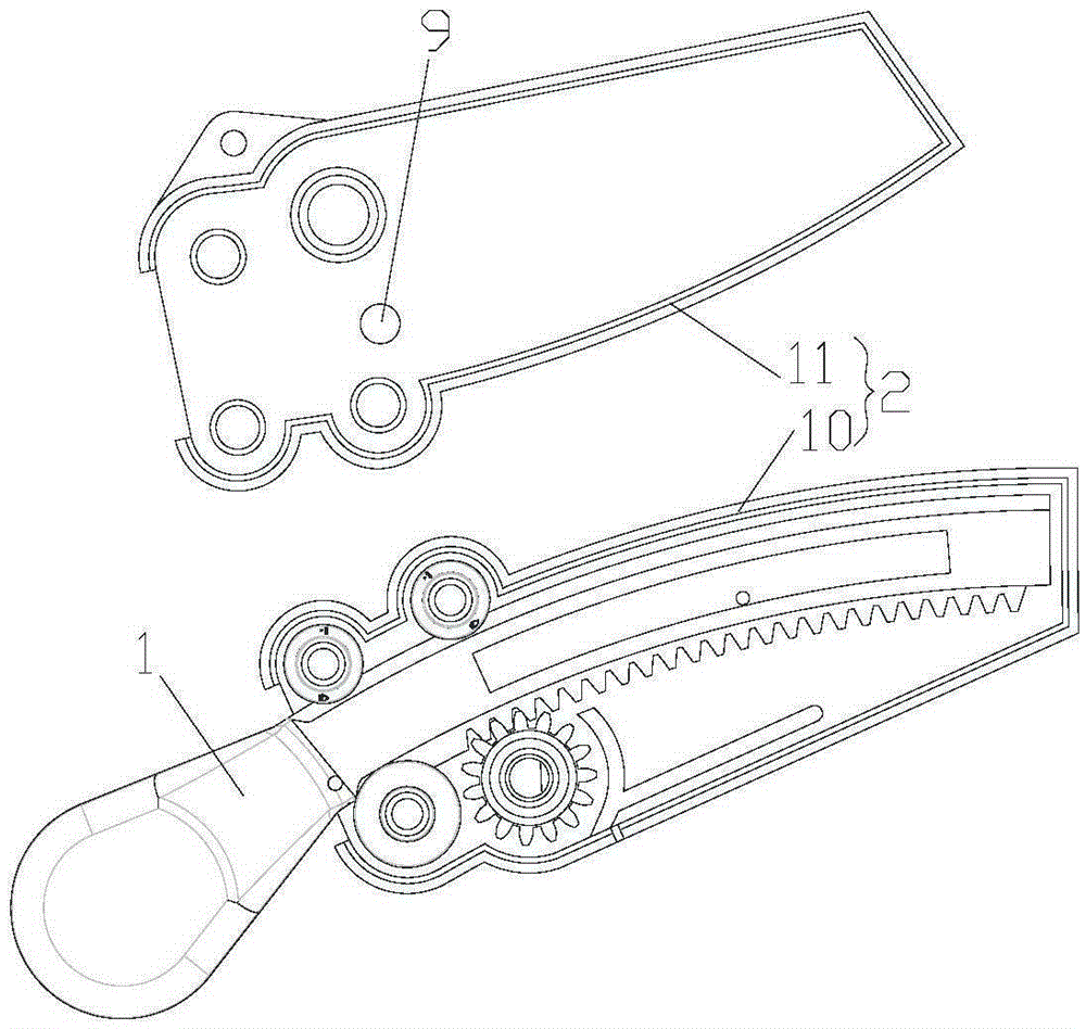 Air deflector driving mechanism and wall-hanging air conditioner