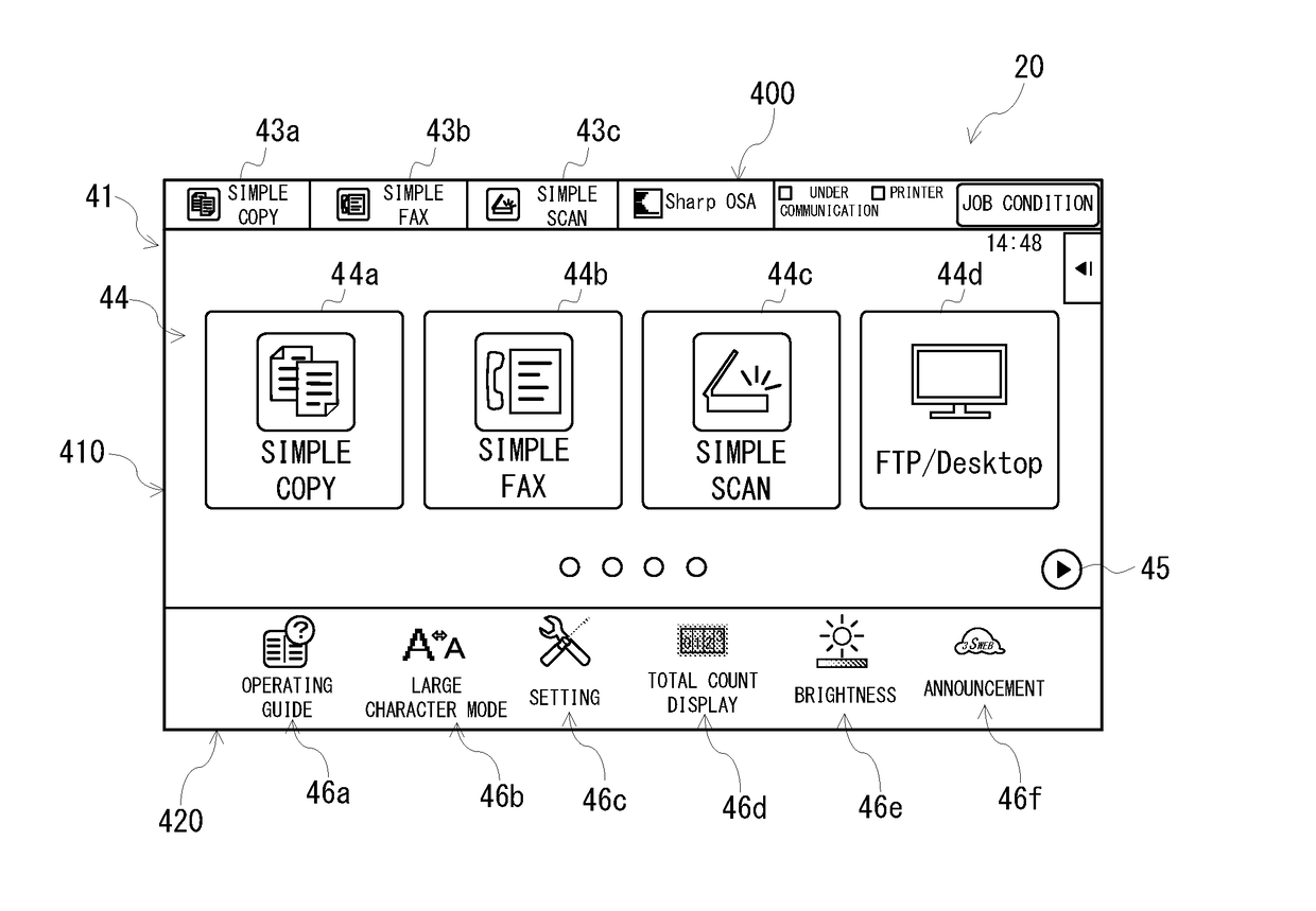 Multifunction peripheral