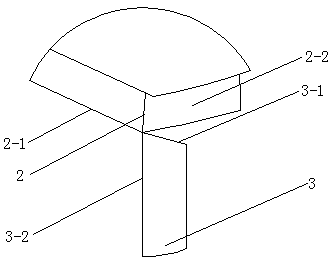 Single-rotary-cutter transverse cutting device