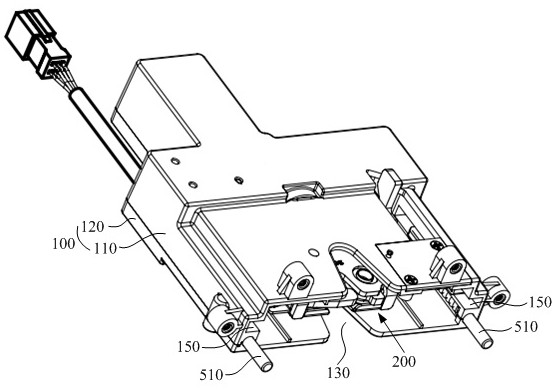 Lock assembly and vaccine cabinet