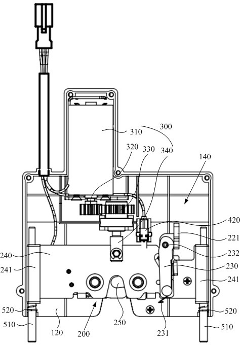 Lock assembly and vaccine cabinet