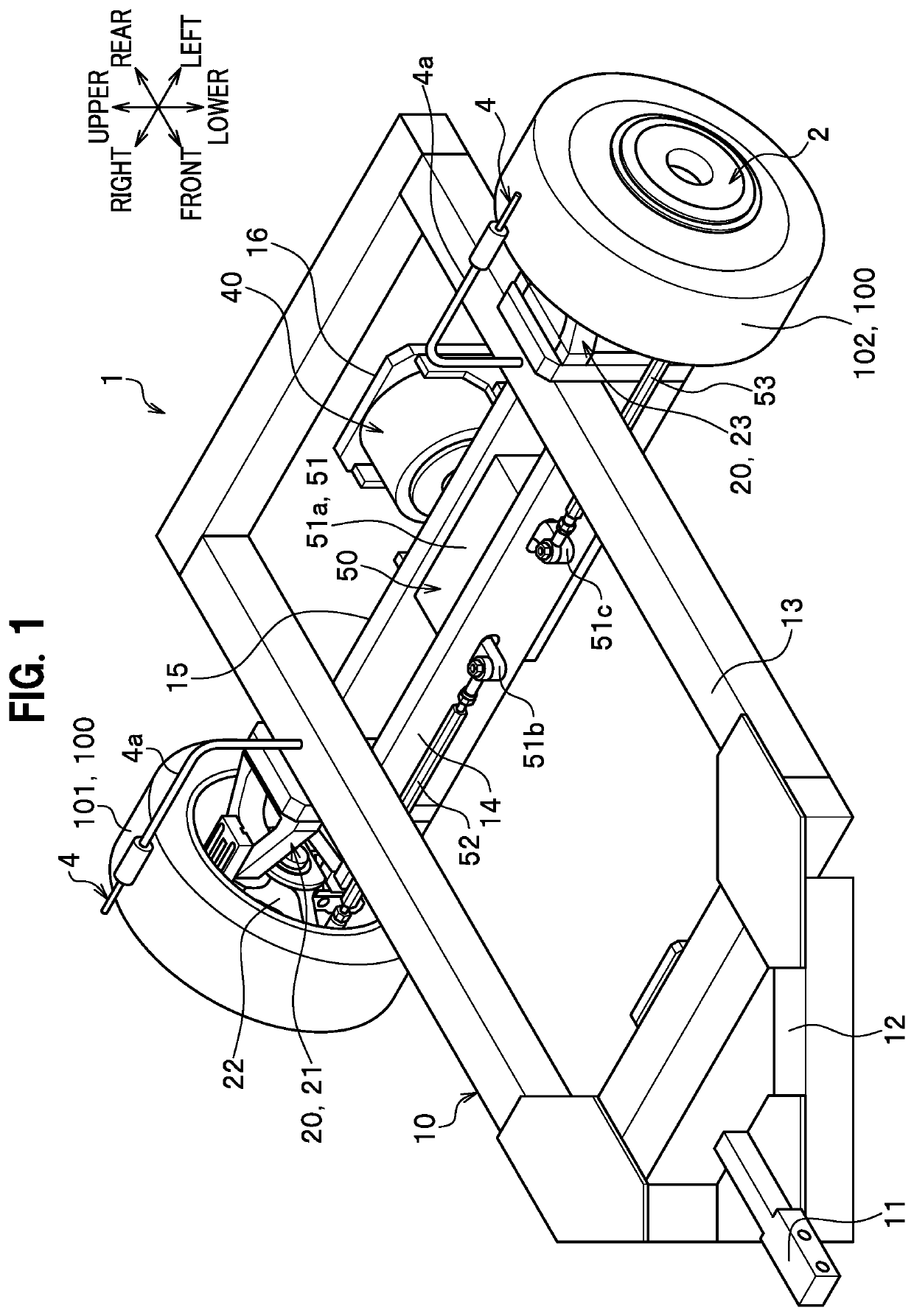 Tire tester with tire holding units