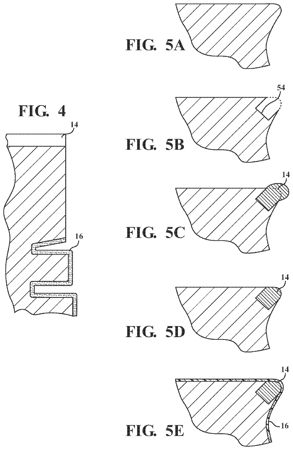 Steel piston having oxidation and erosion protection