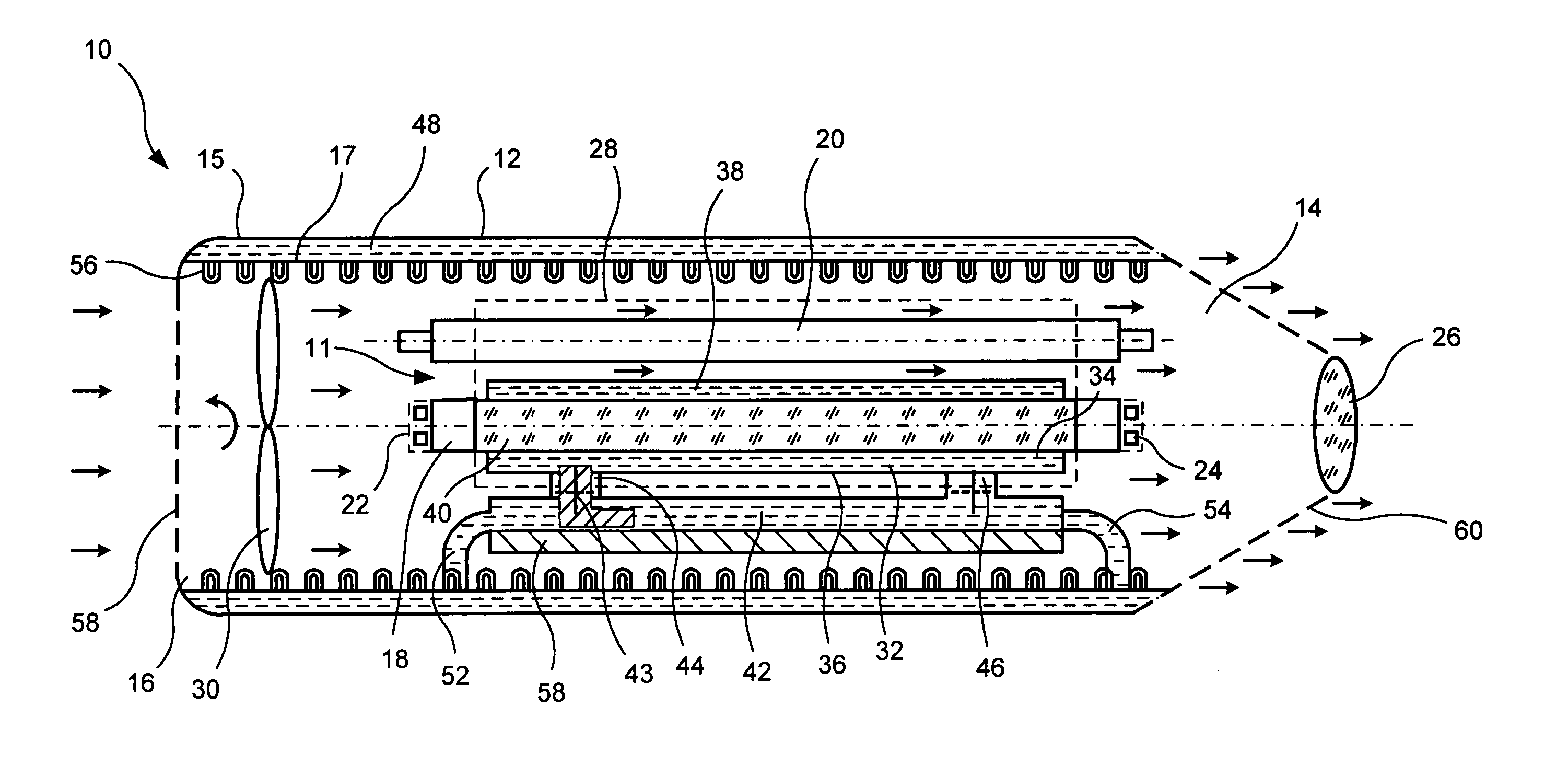 Portable laser device