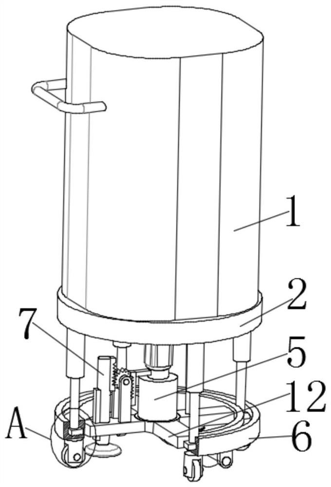 Nephrology department hemodialysis device convenient to move and use method thereof