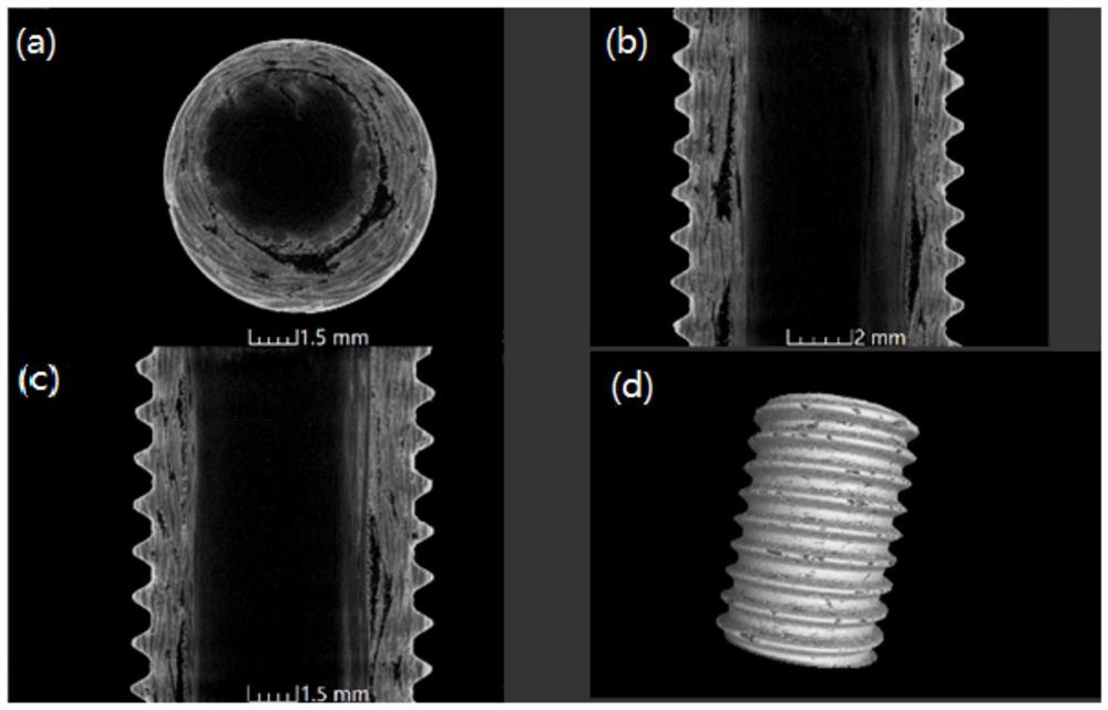 Preparation method of ceramic matrix composite bolts and pins based on long-rod-shaped prefabricated body structure