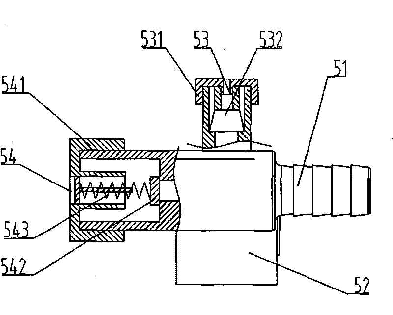 Pressure-type cistern for flush toilet