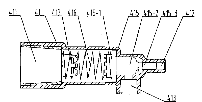 Pressure-type cistern for flush toilet