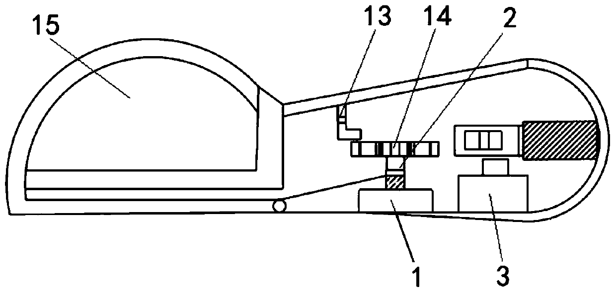 Auxiliary walking device with falling detection function