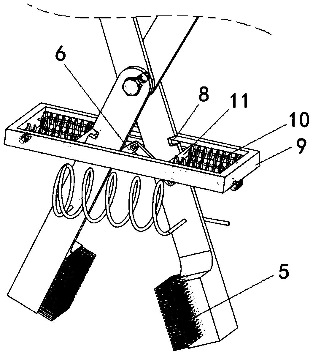 Auxiliary walking device with falling detection function