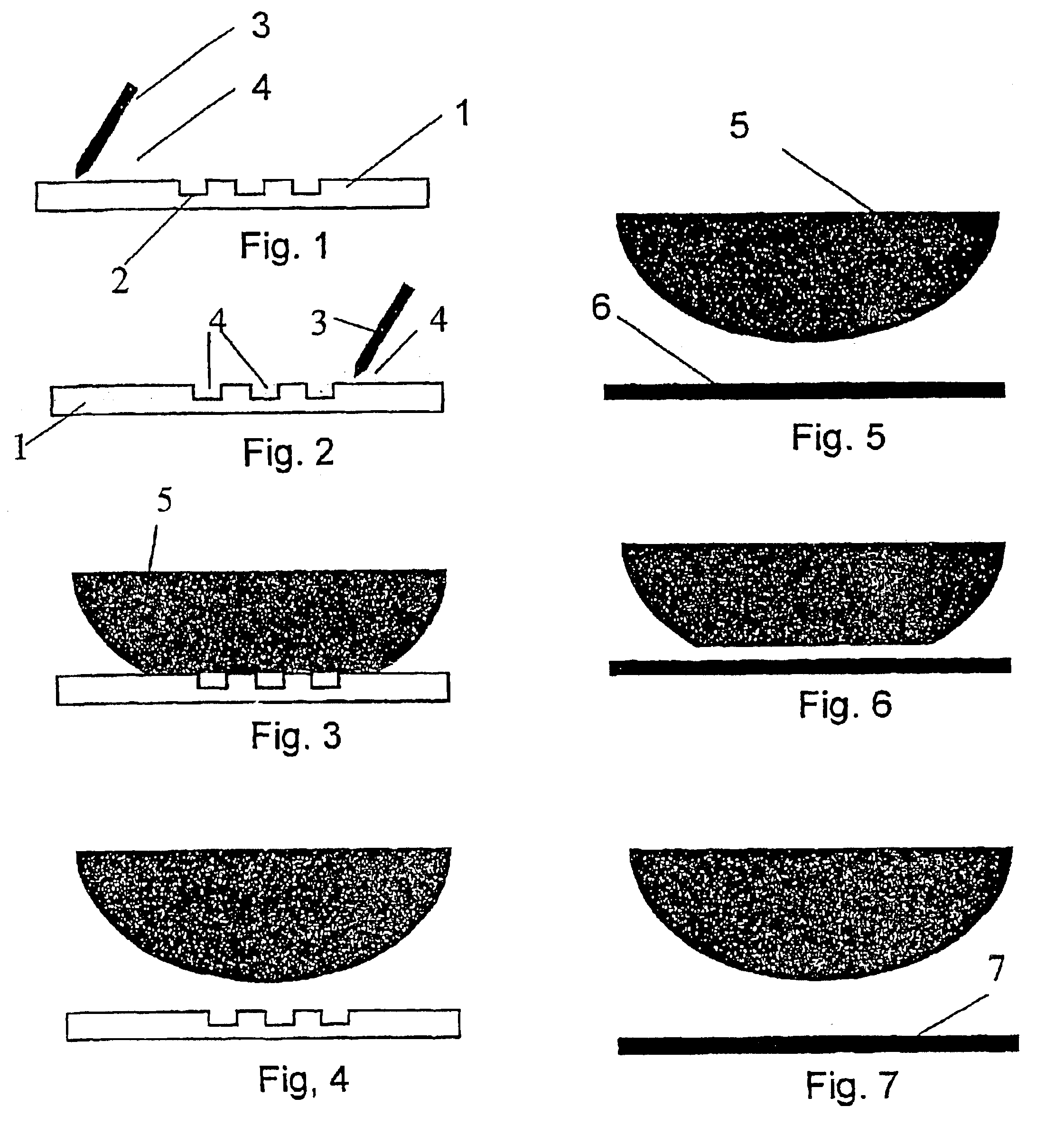 Method for the production and configuration of organic field-effect transistors (OFET)