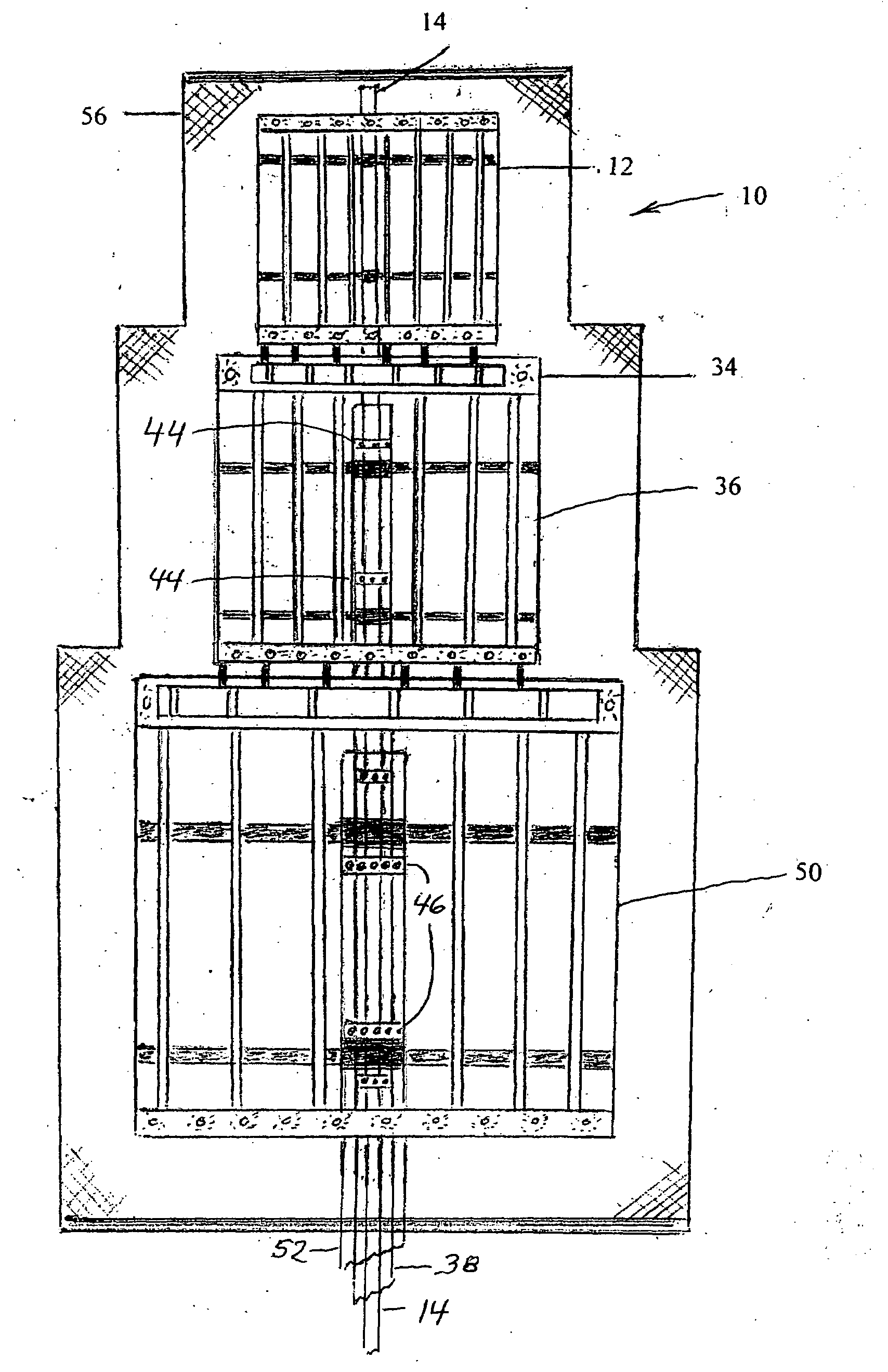 Multi-cylinder wind powered generator