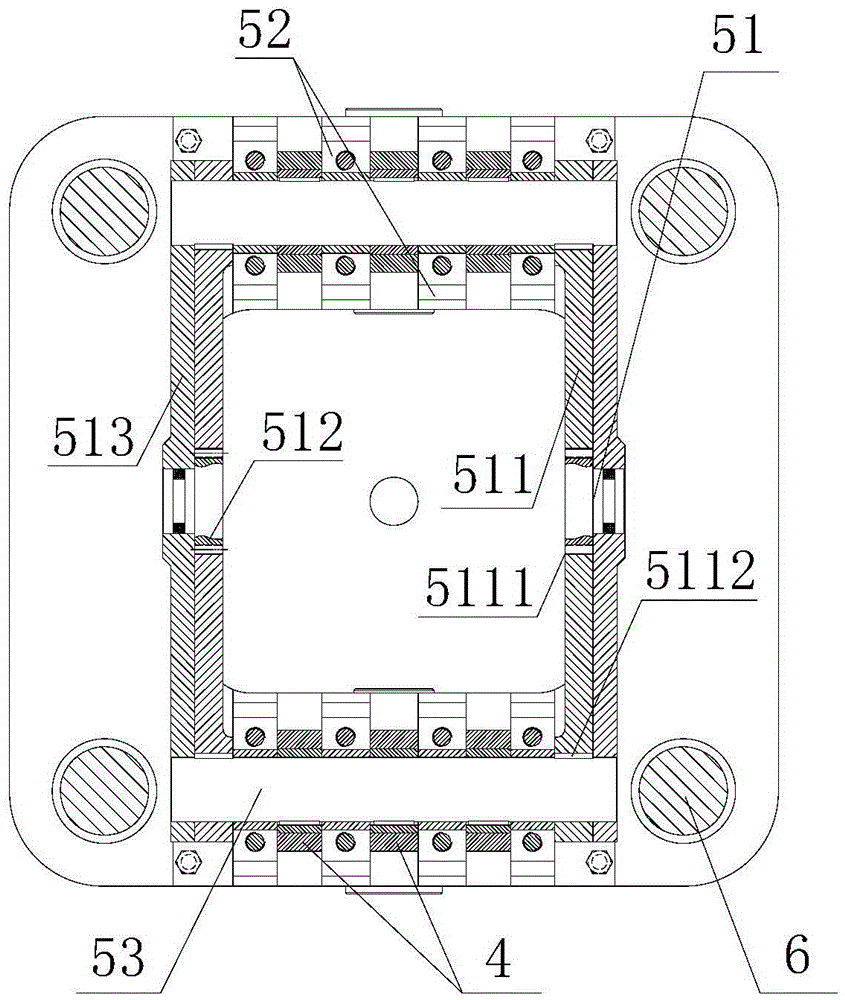 Automatic universal mold clamping mechanism for die casing machine or injection molding machine