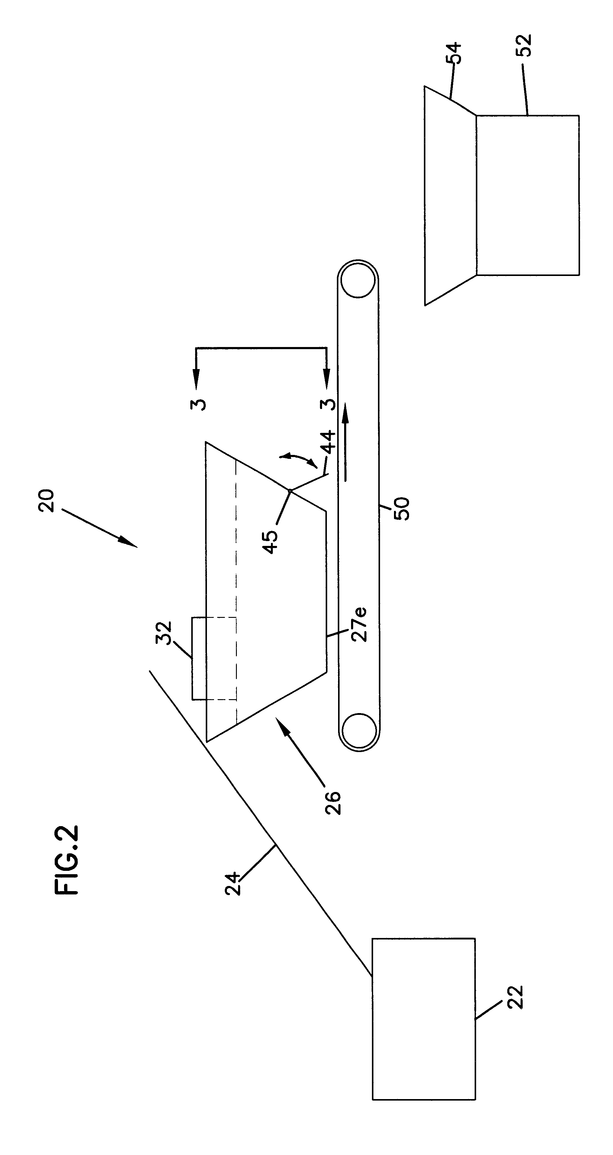 Process and equipment for producing concrete products having blended colors