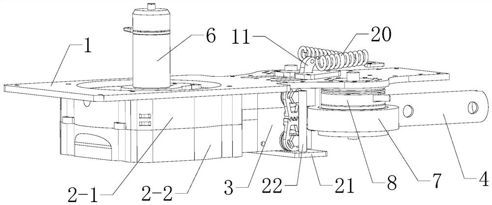 Launching mechanism based on elastic ejector pin