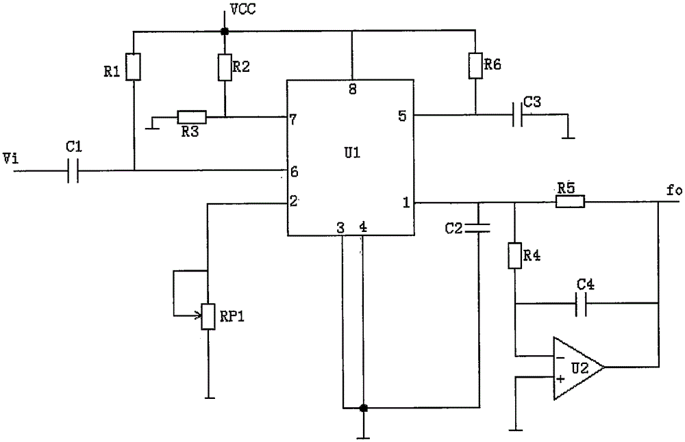 Rotational speed control system of power motor