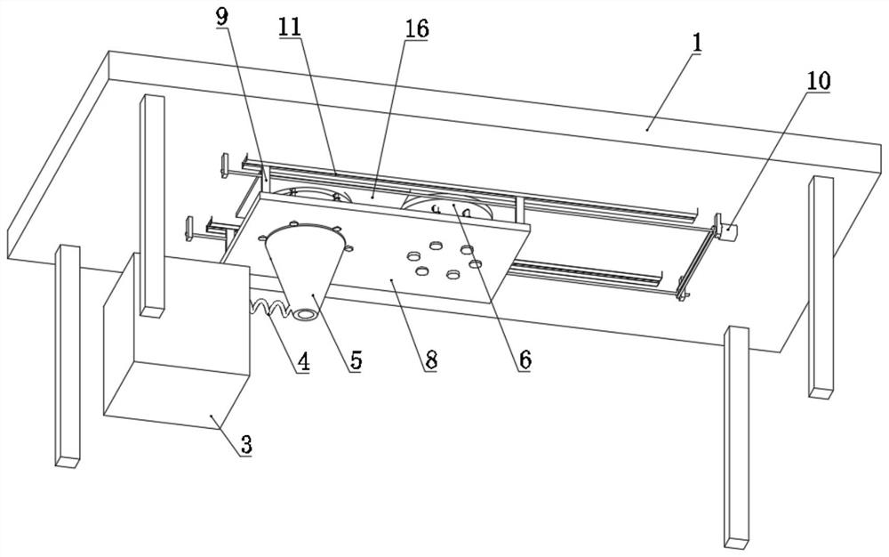 Urine receiving device for nursing