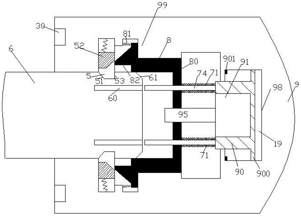 Socket with power-on indication lamp