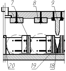 Rectangular section bamboo forming device and method