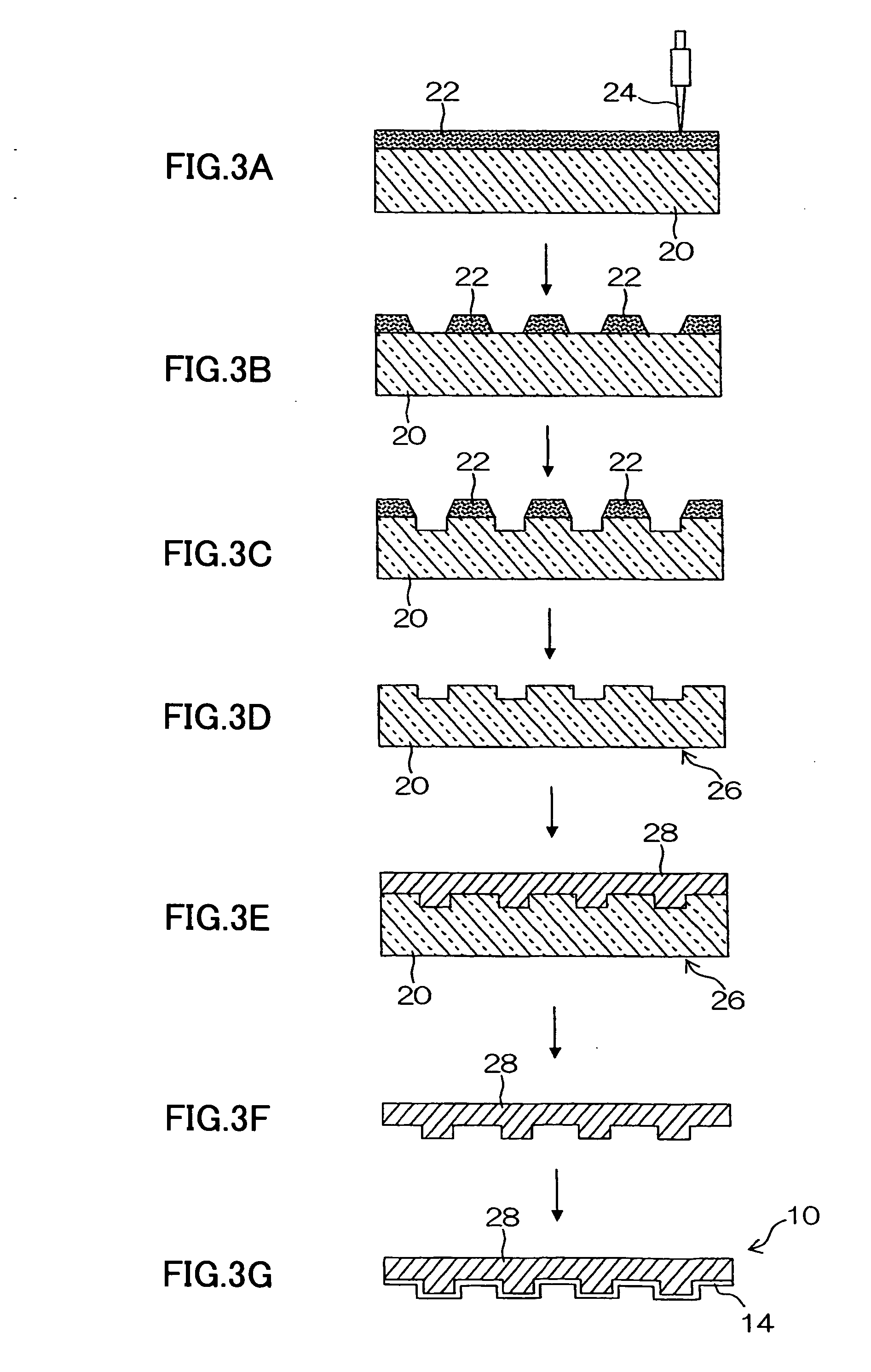 Method of manufacturing reverse disk