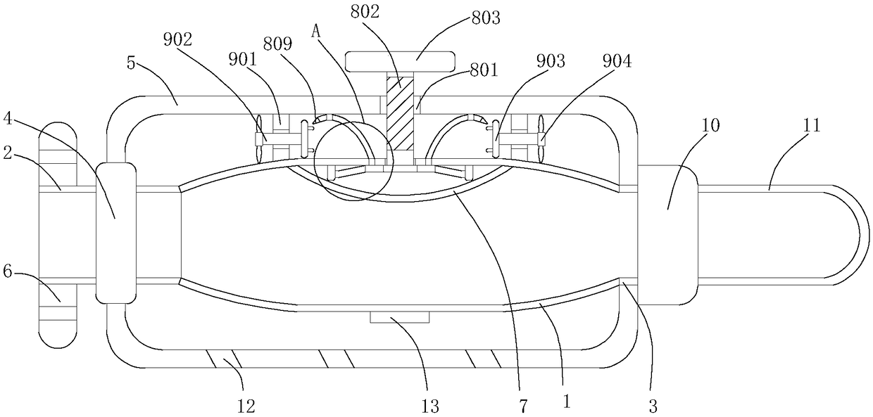 High-pressure grouting device for bridge bottom reinforcement in high temperature environment