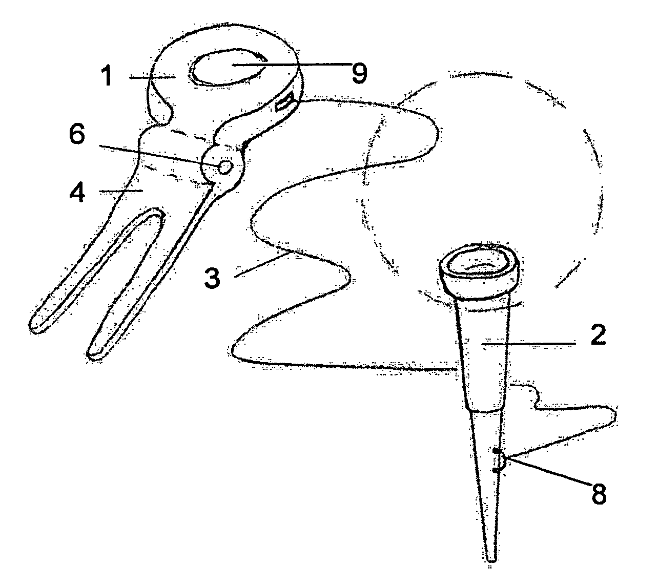 Golf tee rewinding device