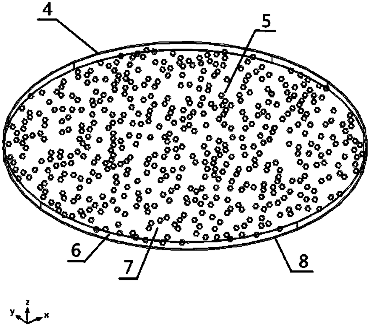 An optimization design method and a device of a magnetic nanoparticle simulation test platform