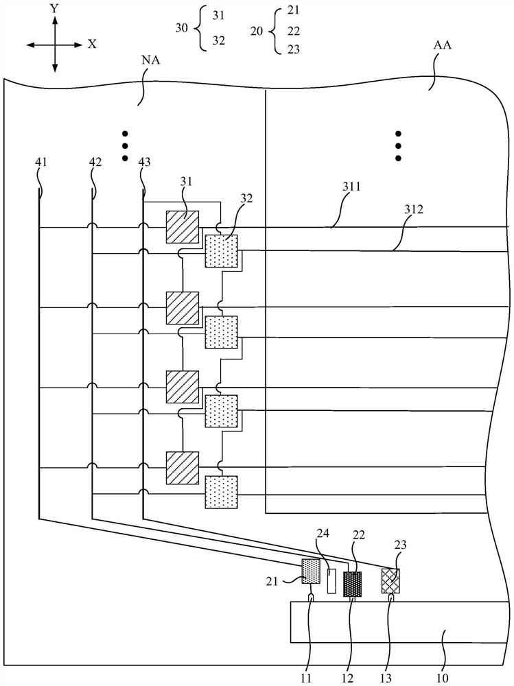 Array substrate, display panel and display device