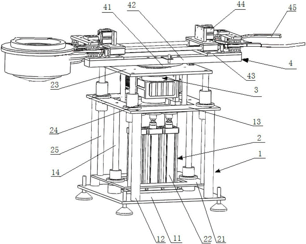 Automatic switching device for stations