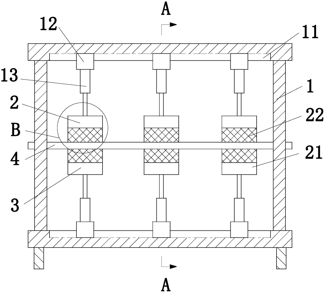 Lead-acid storage battery plate production process