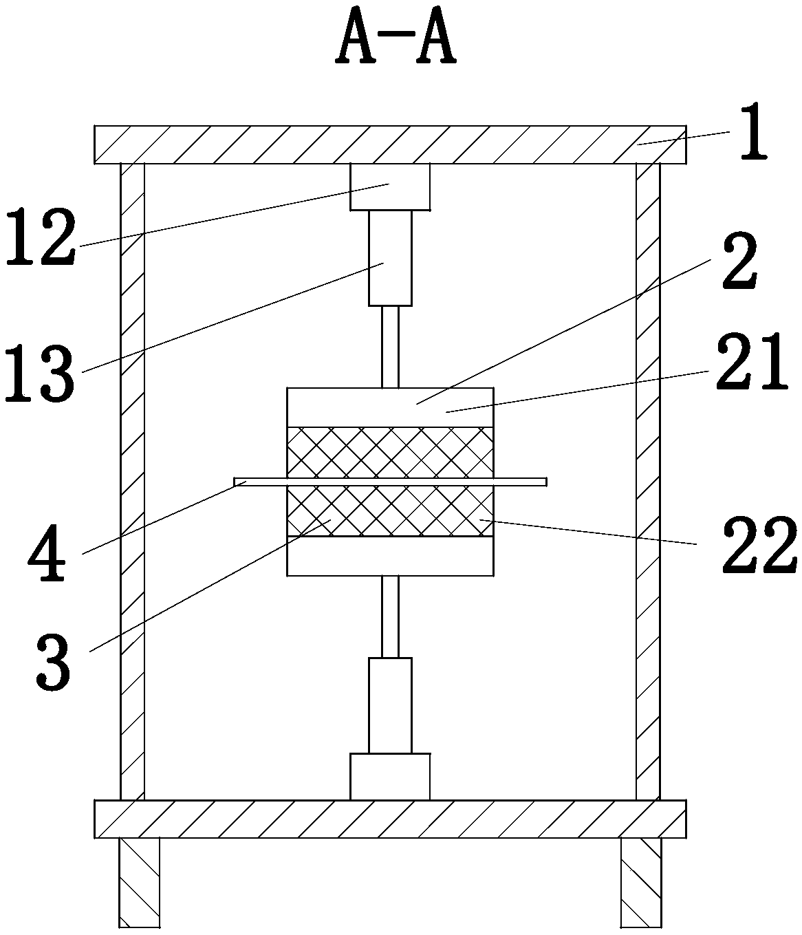 Lead-acid storage battery plate production process