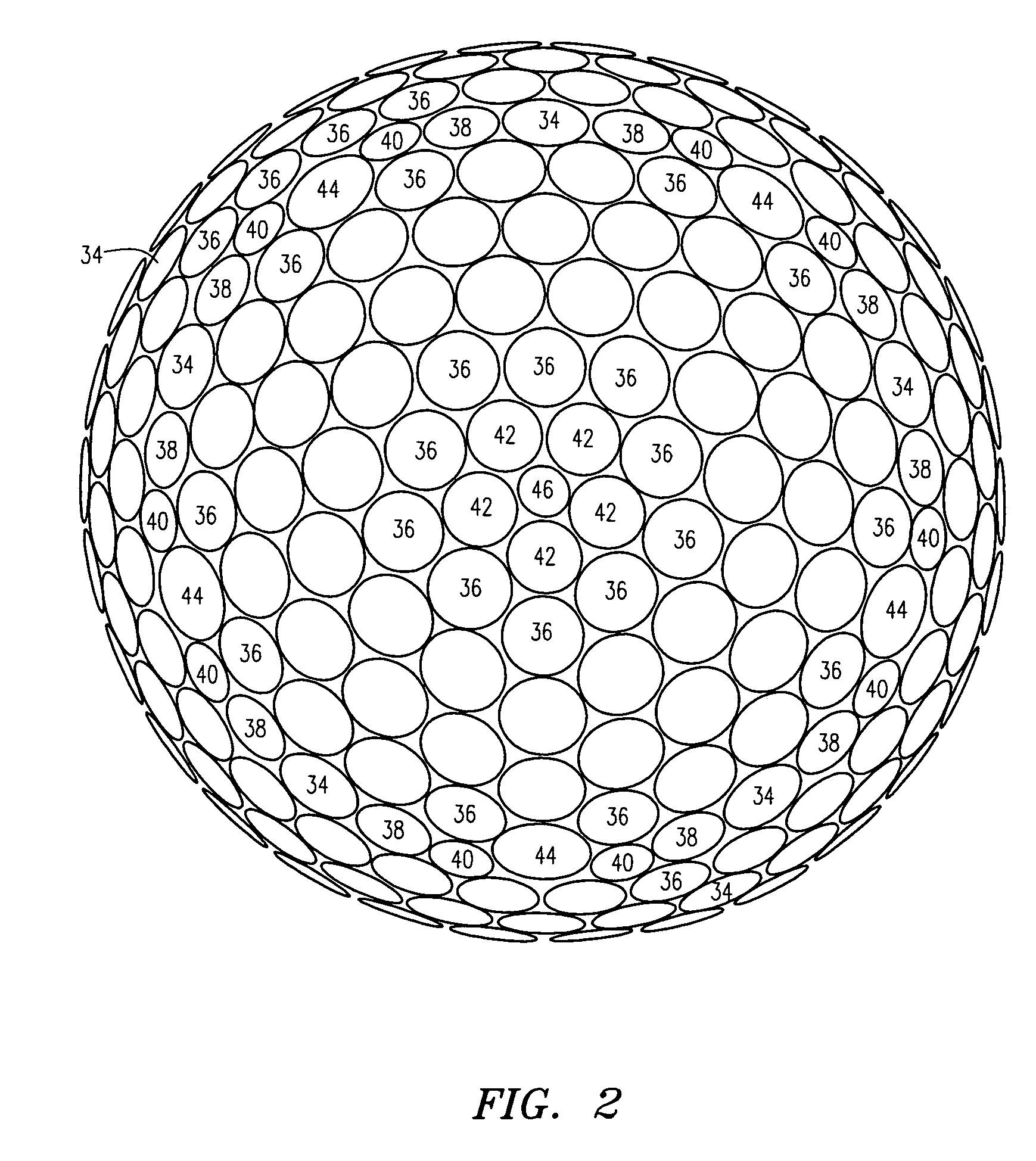 Golf ball with undercut dimples