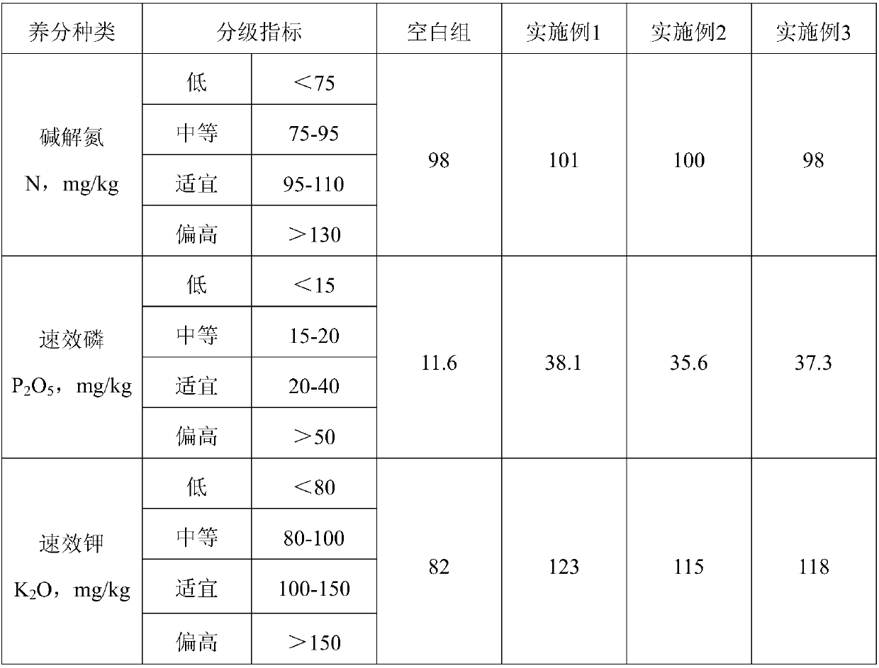 Management method of chestnut garden soil