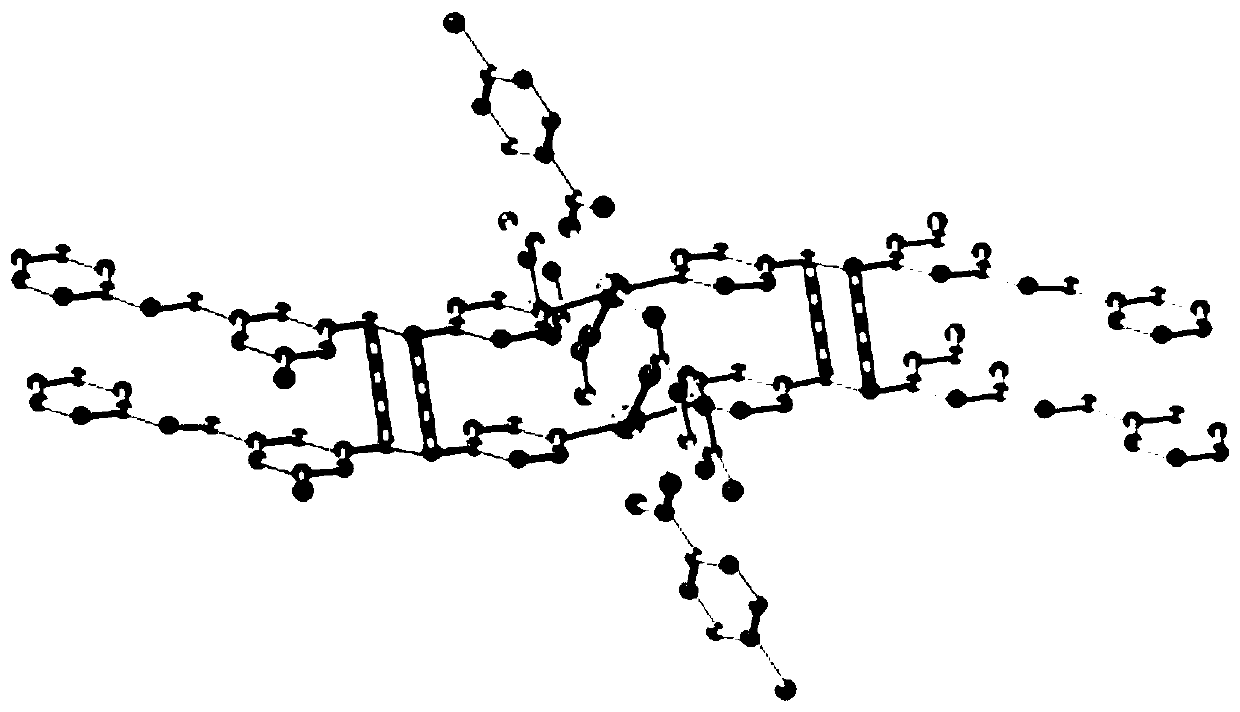 1,2-di(pyridyl)-3,4-di(4-pyridylvinyl-3-fluorobenzene)cyclobutane and preparation method therefor