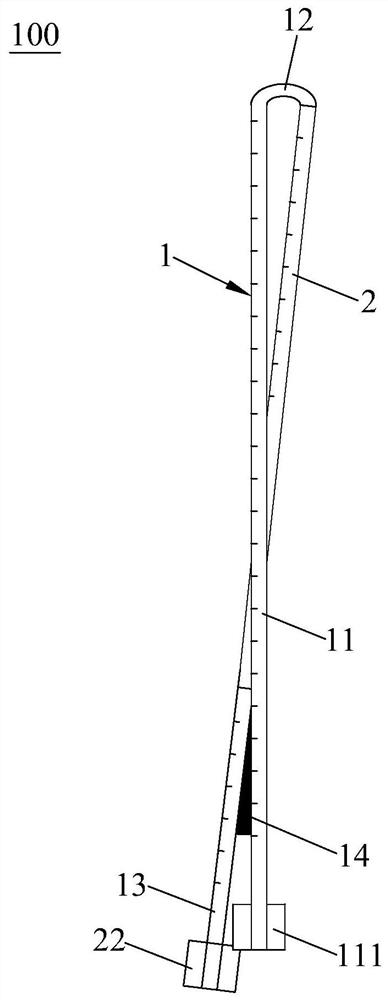 Meniscus stitching instrument and positioning tube thereof