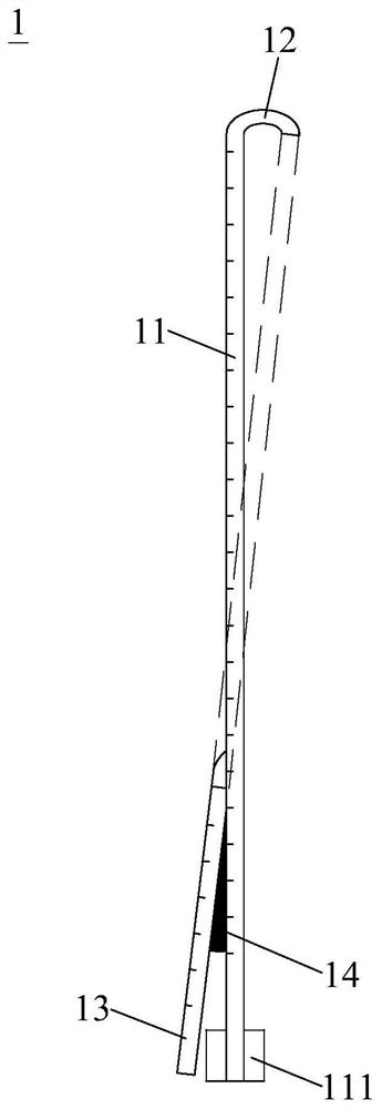 Meniscus stitching instrument and positioning tube thereof