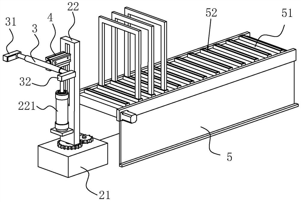 Hollow glass production line