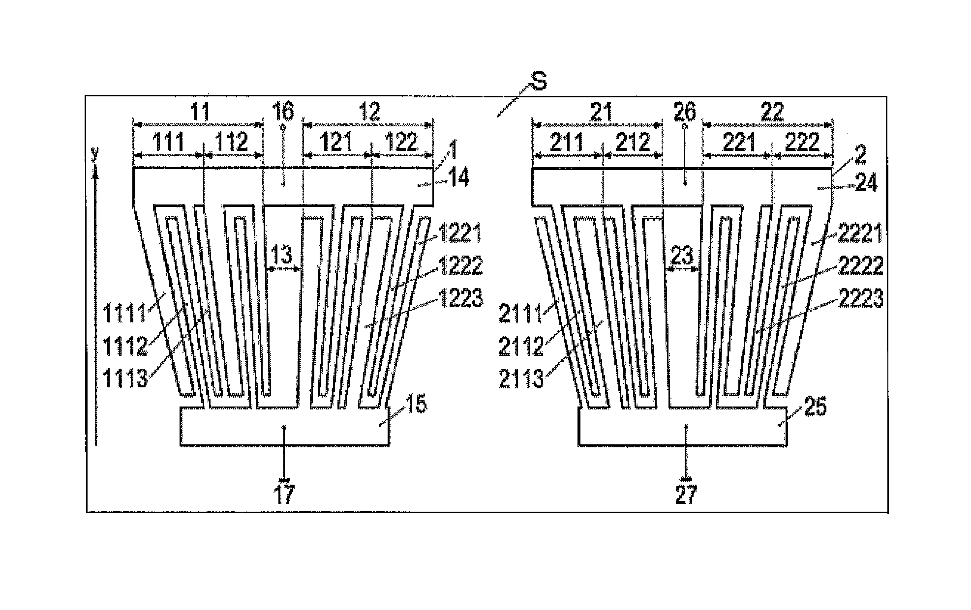 Surface acoustic wave component